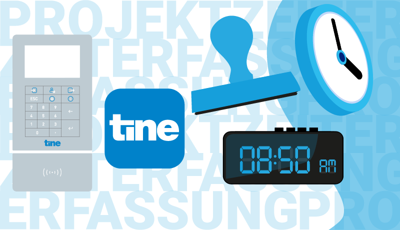 NEW: Working time recording with the tine Tracker